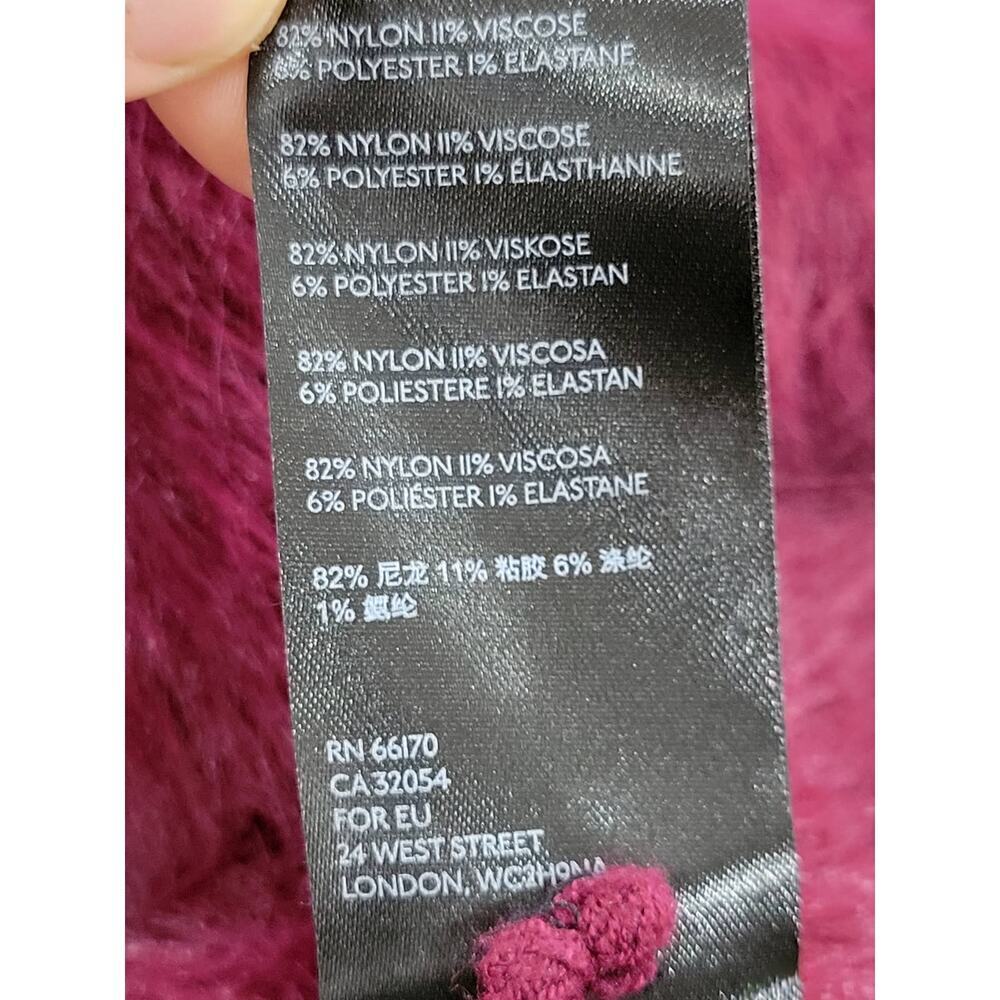 Anthropologie Ember Eyelash Soft Fuzzy Pullover Relaxed Fit Sweater Size Medium - Picture 12 of 12